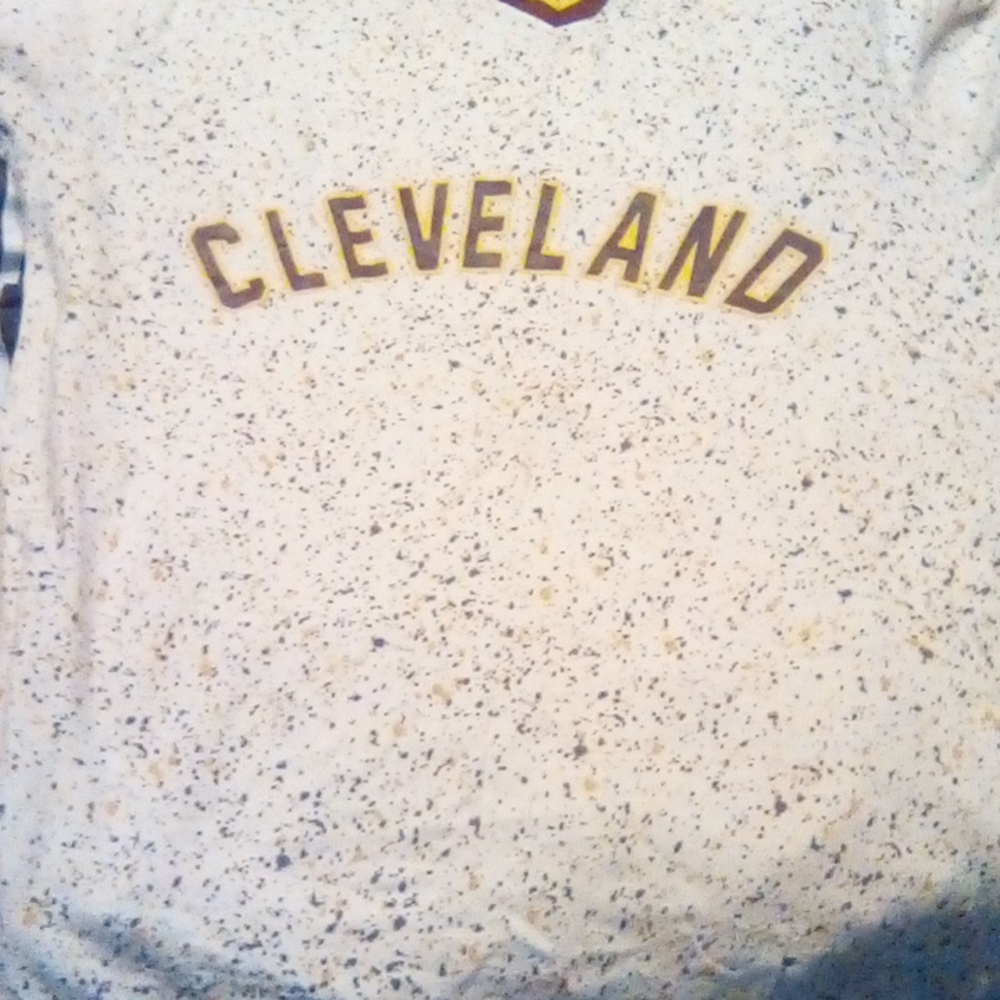 A spotted Cleveland shirt